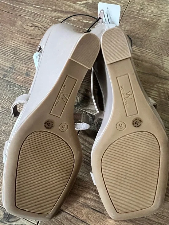 jcpenney Blush Patent Strappy High Heel Sandals - Picture 3 of 4